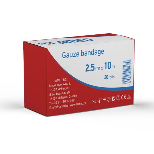 Gauze bandage 2.5x10