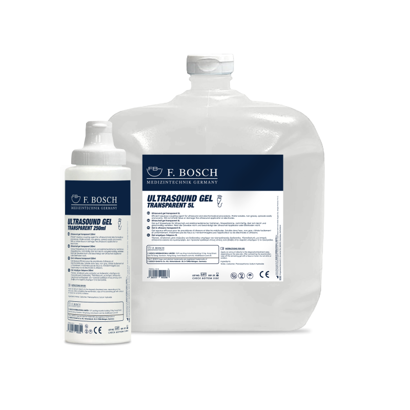 Ζελέ υπερήχων διάφανο F.Bosch - 5kg Ζελέ υπερήχων διάφανο F.Bosch - 5kg