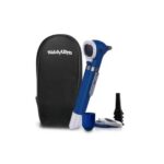 Welch Allyn Pocket Plus LED otoscope 22880 Blueberry with handle and case