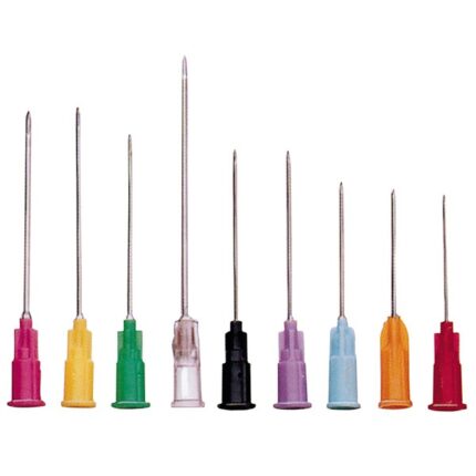 Green needles 21G - 100pcs