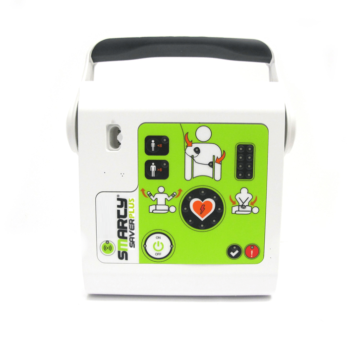 Smarty Saver Plus Automatic Defibrillator SM4-B1004 - Greek Smarty Saver Plus Automatic Defibrillator SM4-B1004 - Greek