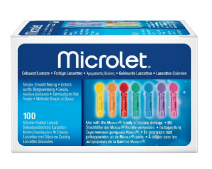 Βελόνες Bayer Microlet Lancets (100τμχ)