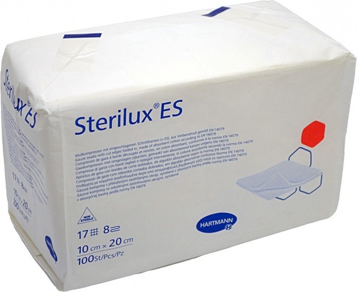Γάζες μη αποστειρωμένες Sterilux 10x20cm Γάζες μη αποστειρωμένες Sterilux 10x20cm