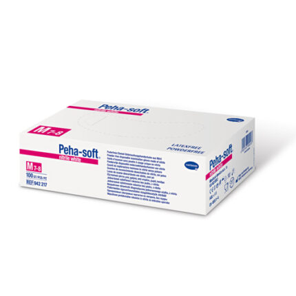 Nitrile gloves white Hartmann Peha Soft 100pcs