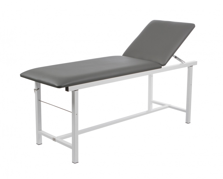 Examination bed with square frame Examination bed with square frame
