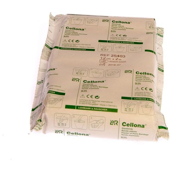 Επίδεσμος γύψου Lohmann&Rauscher Cellona - 12cm 5τεμάχια Επίδεσμος γύψου Lohmann&Rauscher Cellona - 12cm 5τεμάχια