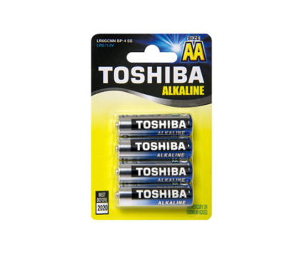Μπαταρίες Toshiba AA - 4 τμχ