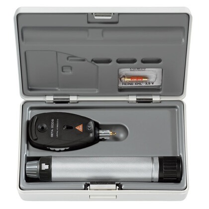 Heine BETA 200 Ophthalmoscope Set with Rechargeable Handle USB 3.5V
