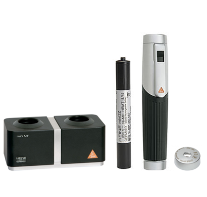 HEINE® mini 3000 rechargeable battery-handle charger set