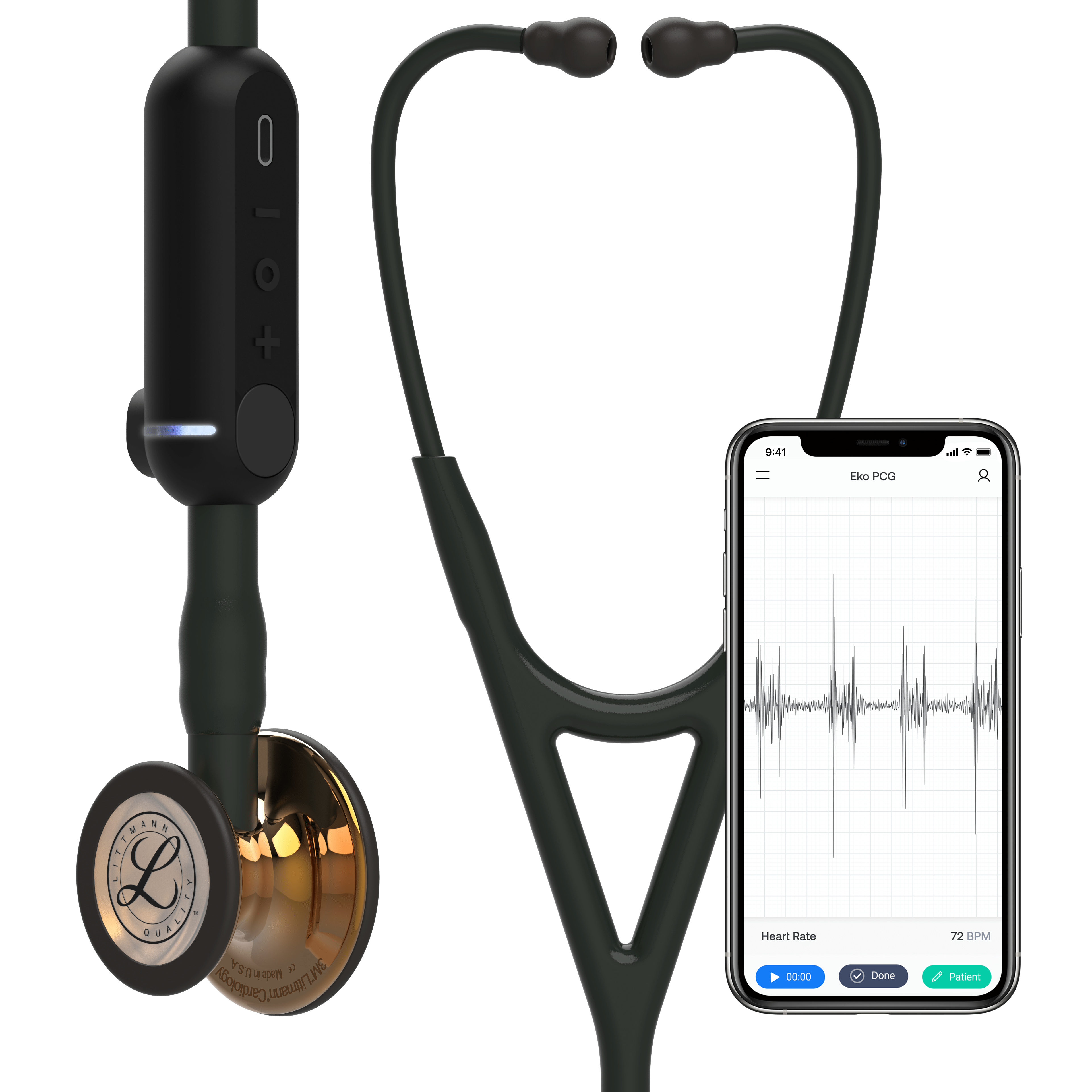Στηθοσκόπιο Littmann Core Digital 8863 - Copper Finish Στηθοσκόπιο Littmann Core Digital 8863 - Copper Finish