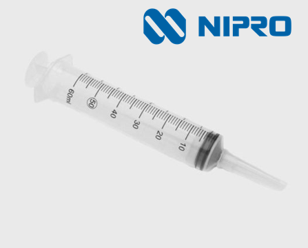 Σύριγγες 60cc τροφής Nipro Σύριγγες 60cc τροφής Nipro