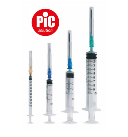 Σύριγγες Pic Solution σε όλα τα μεγέθη