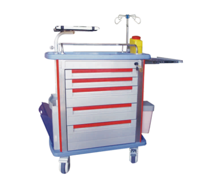 Emergency trolley table ABS 25
