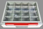 Emergency trolley table ABS 25