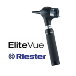 Riester EliteVue F.O. LED Otoscope - Type C handle alkaline batteries