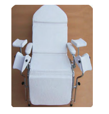 Simple gynecological-blood collection chair