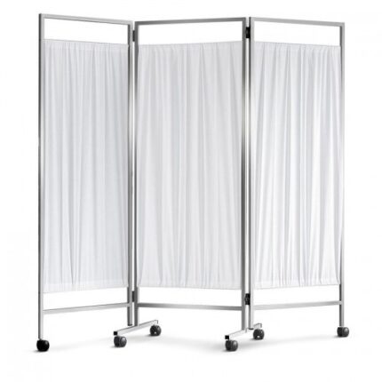 Tri-leaf screen with square frame