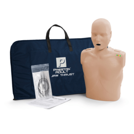 Adult Training Mannequin with LED Metronome & Carrying Bag Prestan Jaw Thrust