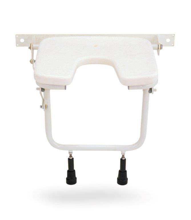 Wall-mounted folding bath seat AC–385