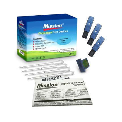 Ταινίες Χοληστερόλης Μετρητή Mission - 25τμχ