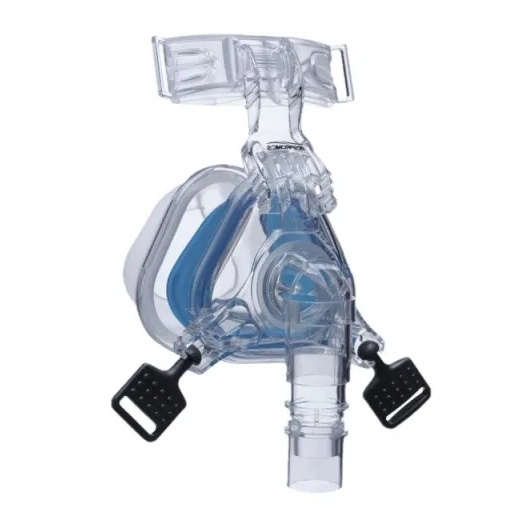 Nasal CPAP mask with headgear