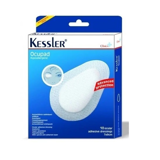 Ocular patches 7x9cm Ocupad Kessler - 10pcs